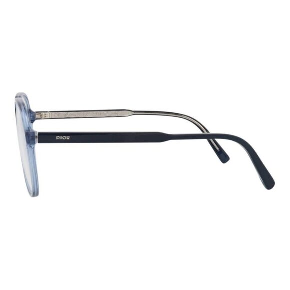 Dior Mens Aviator Blue Blue Transparent Fashion Designer Eyewear - Picture 3 of 4